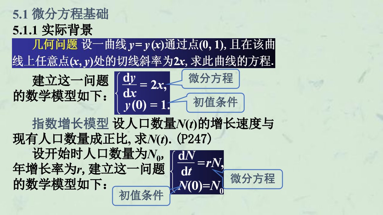 微分方程与差分方程课件