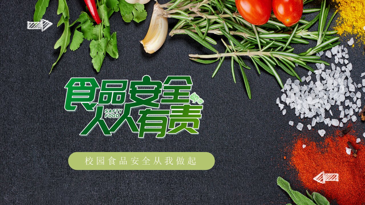 校园食品安全从我做起----主题班会课件