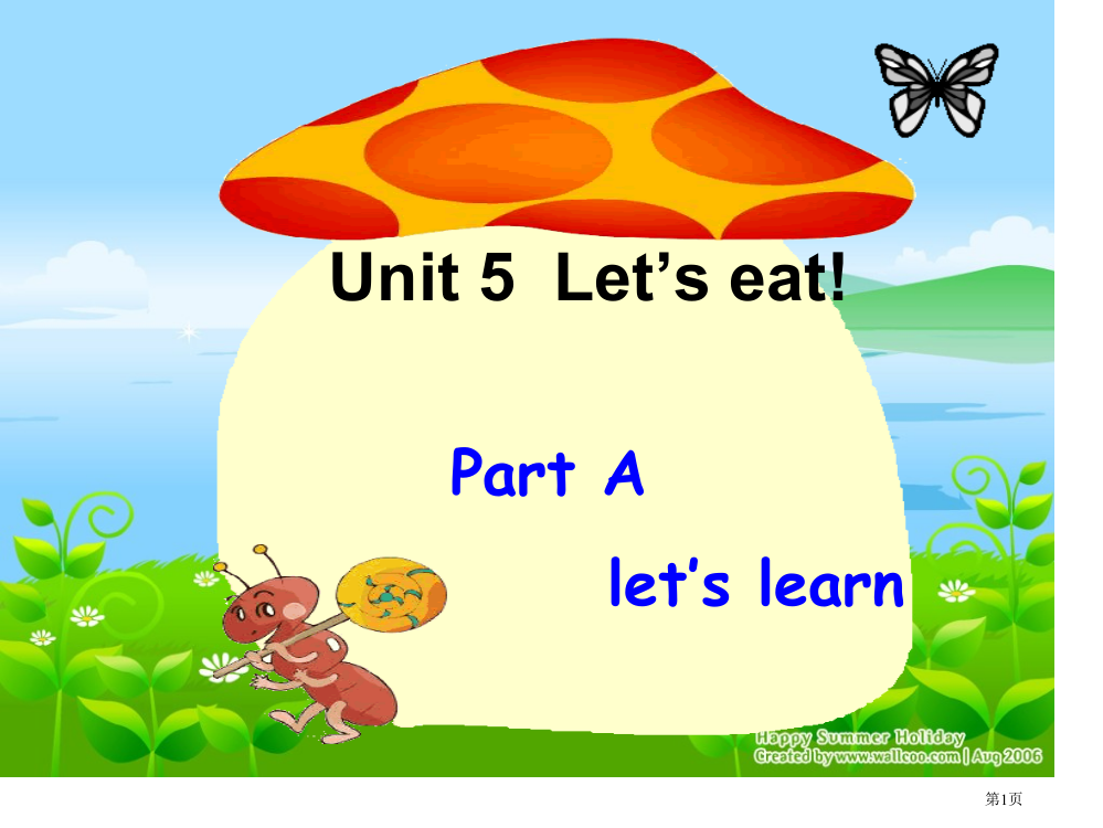 三年级上册Unit5-Let27s-eat-A-let27s-learn市公开课一等奖省赛课获奖PP