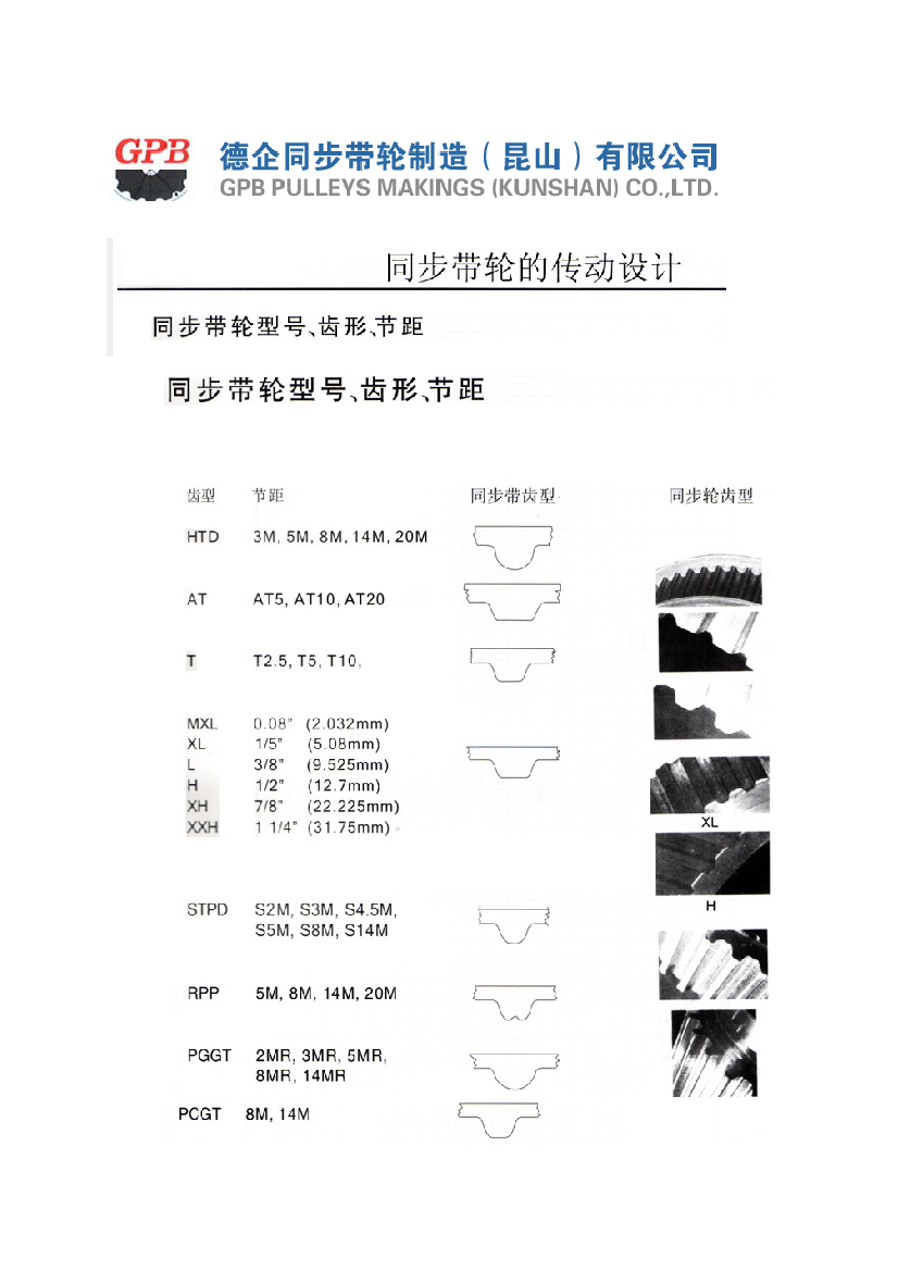 同步带设计1