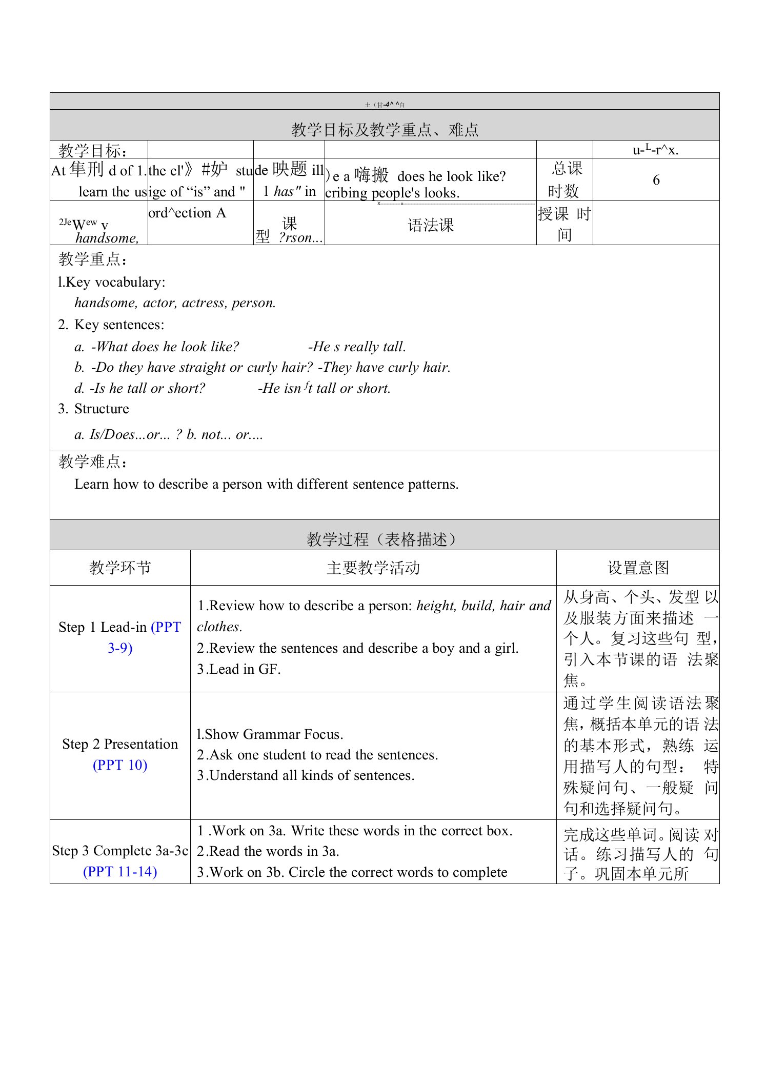 人教版英语七年级下册