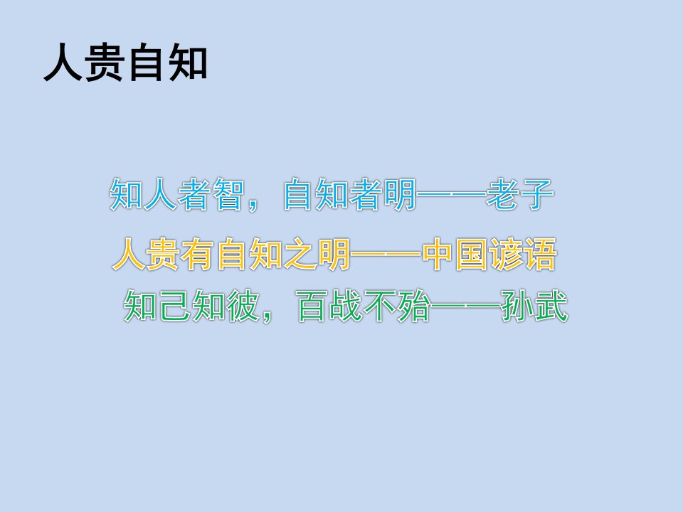 人教版道德与法治七年级上册31认识自己课件共37张PPT