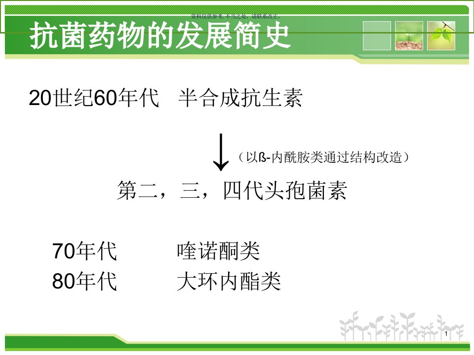 抗菌药物临床应用管理课件