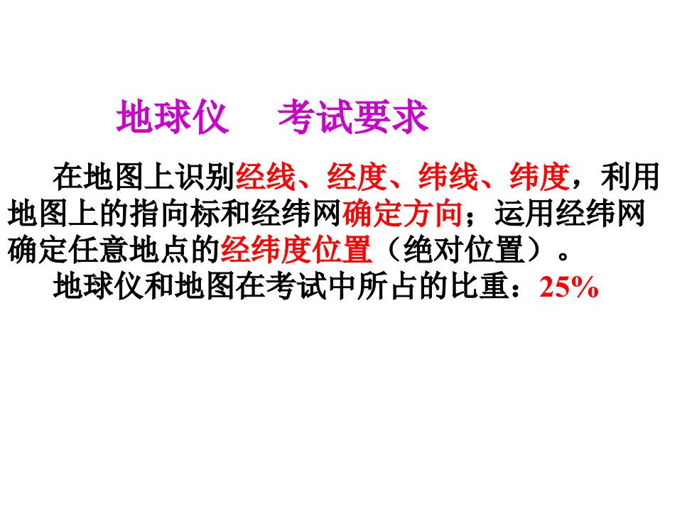 七年级地理地球和地图经纬网课件