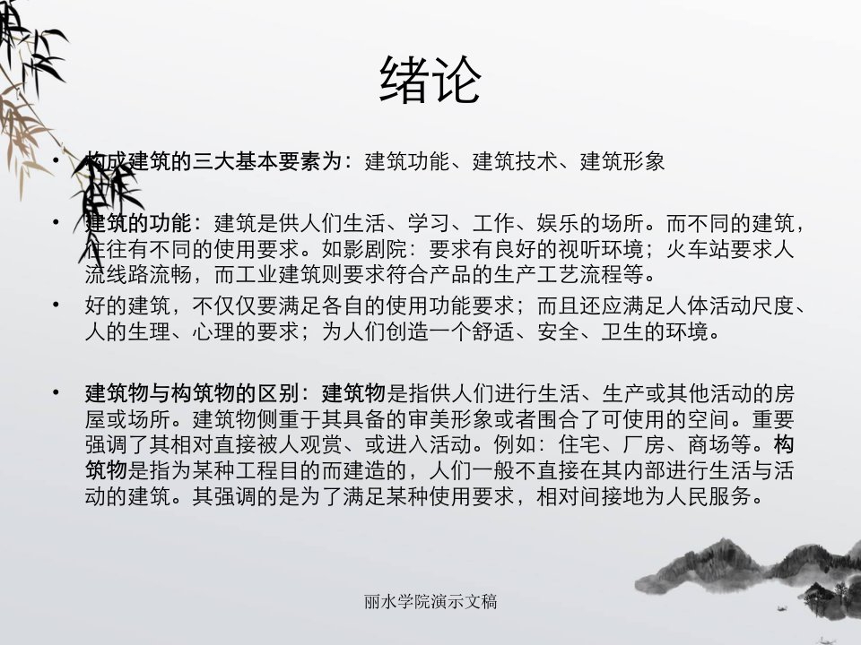 丽水学院演示文稿