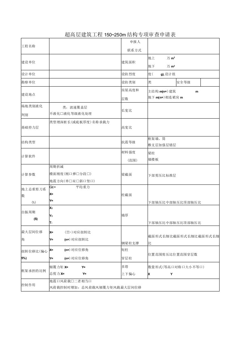 超高层建筑工程