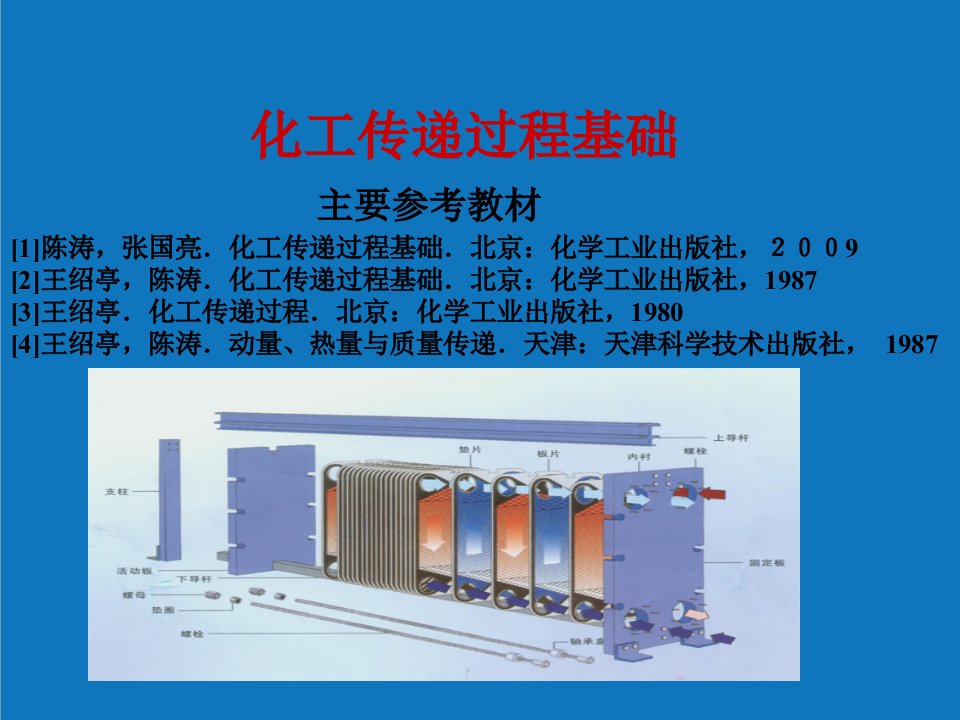 能源化工-化工传递过程基础1