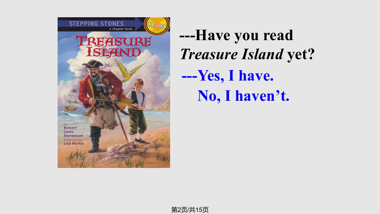 春八级英语下册UnitHaveyoureadTreasureIslandyet新人教新目标