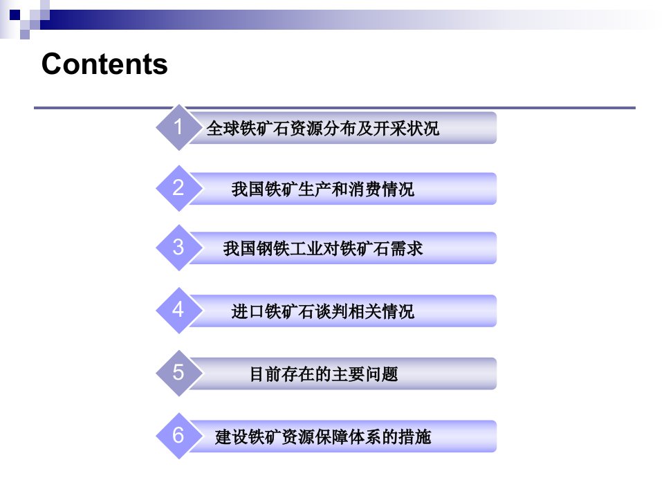 我国铁矿石资源战略保障体系研究V