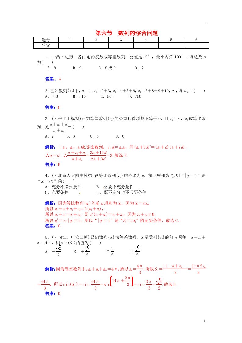 高考数学总复习