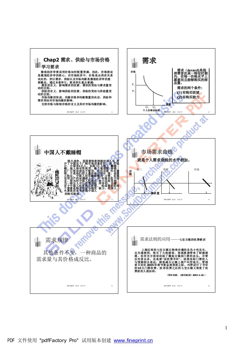 ch2需求、供给与市场价格