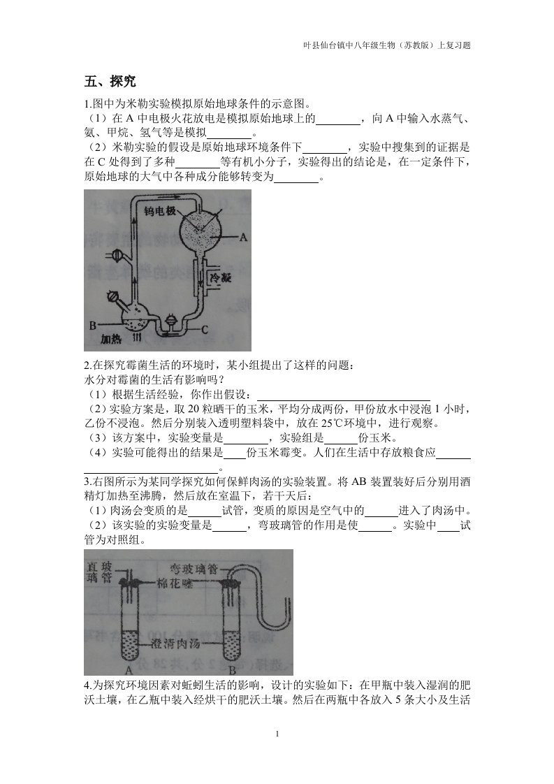 复件(4)试题摘录八年级上