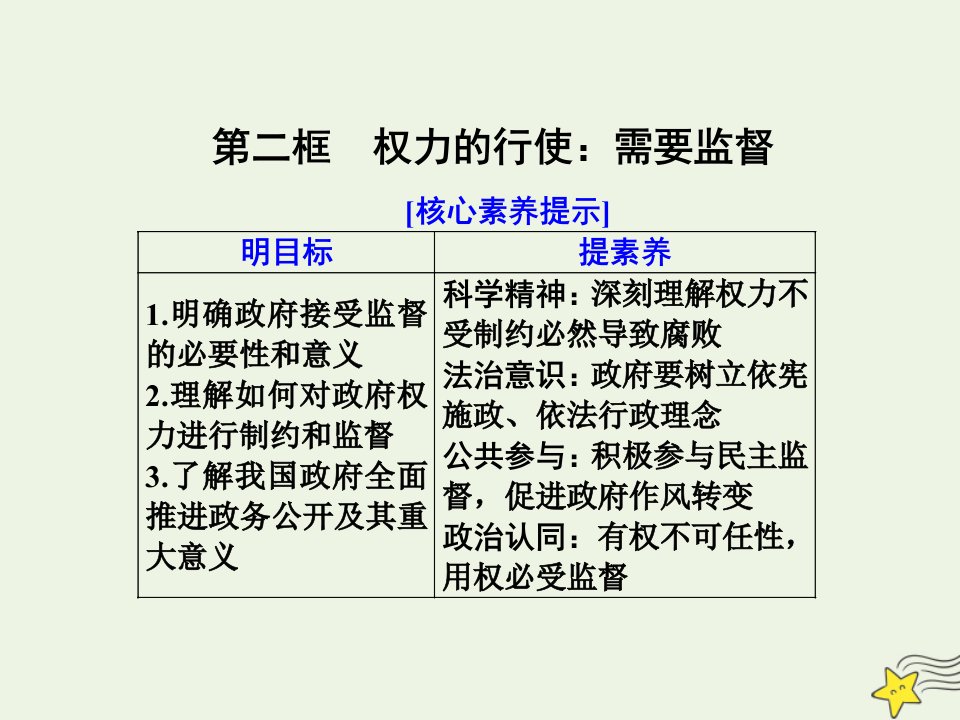 高中政治