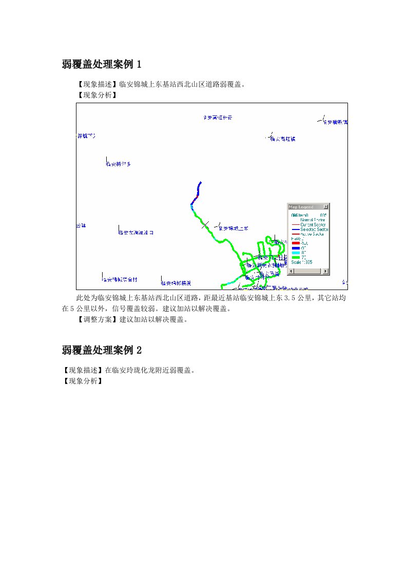 弱覆盖处理案例