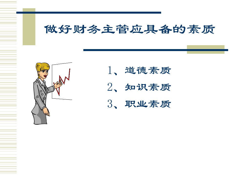 财务主管全方面训练课件