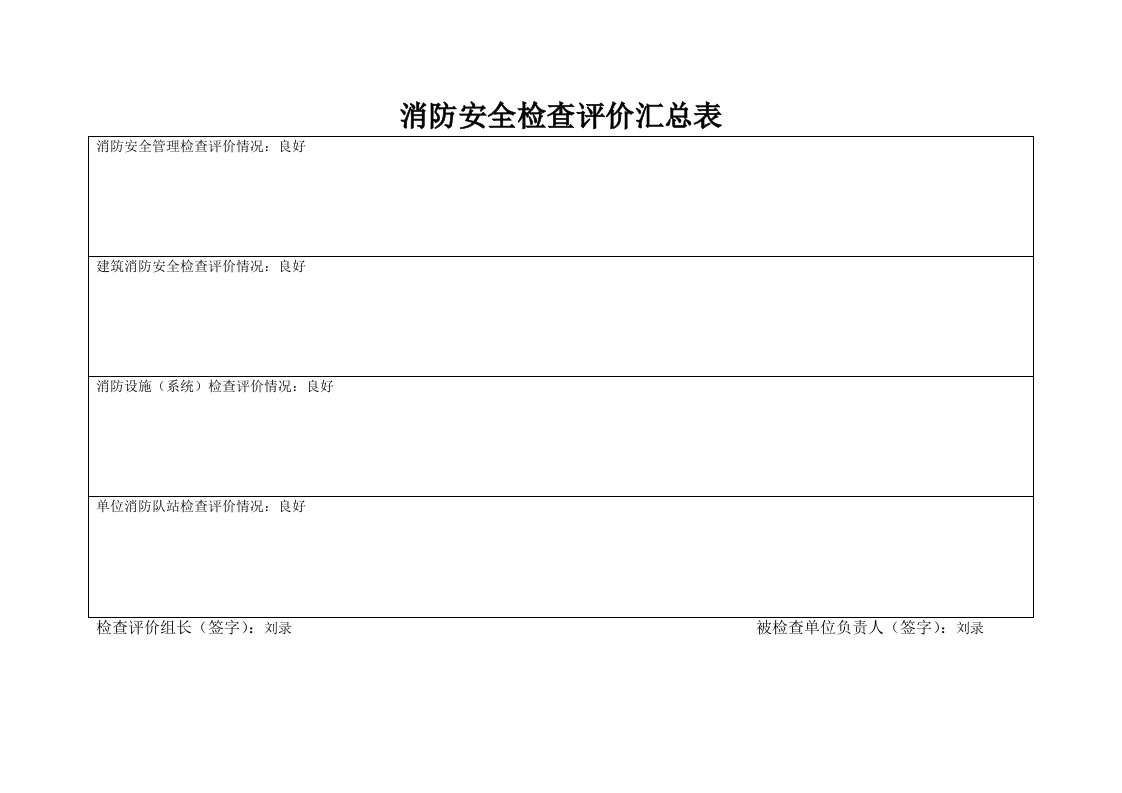 [表格类模板]示范：东升庙加油站检查表-民用