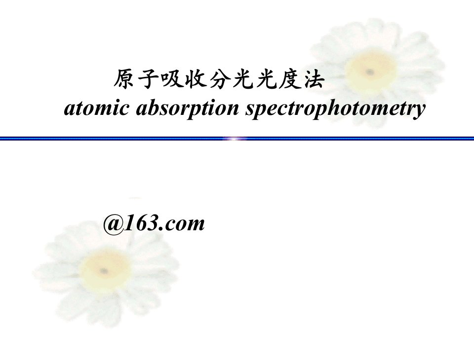 原子吸收分光光度法ppt课件