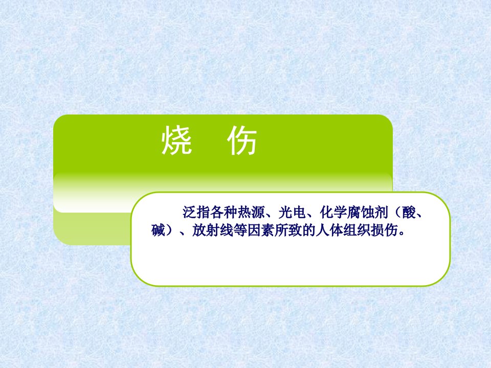 烧伤患者营养支持治疗PPT课件