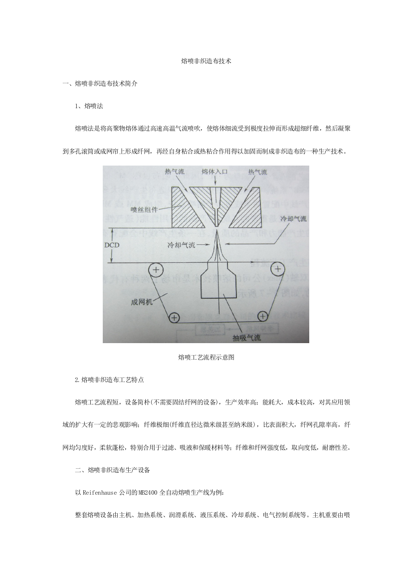 熔喷非织造布技术