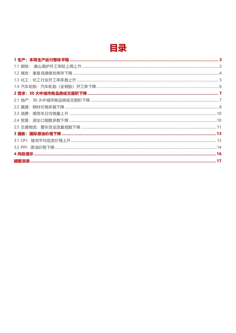 高频数据跟踪：30城商品房成交面积环周下降