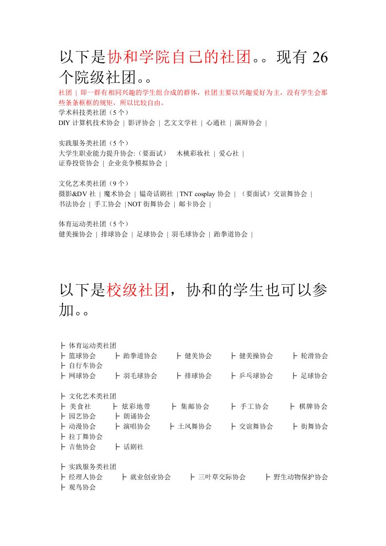 福建师范大学社团目录及主要学生组织介绍(学生会、社联等)