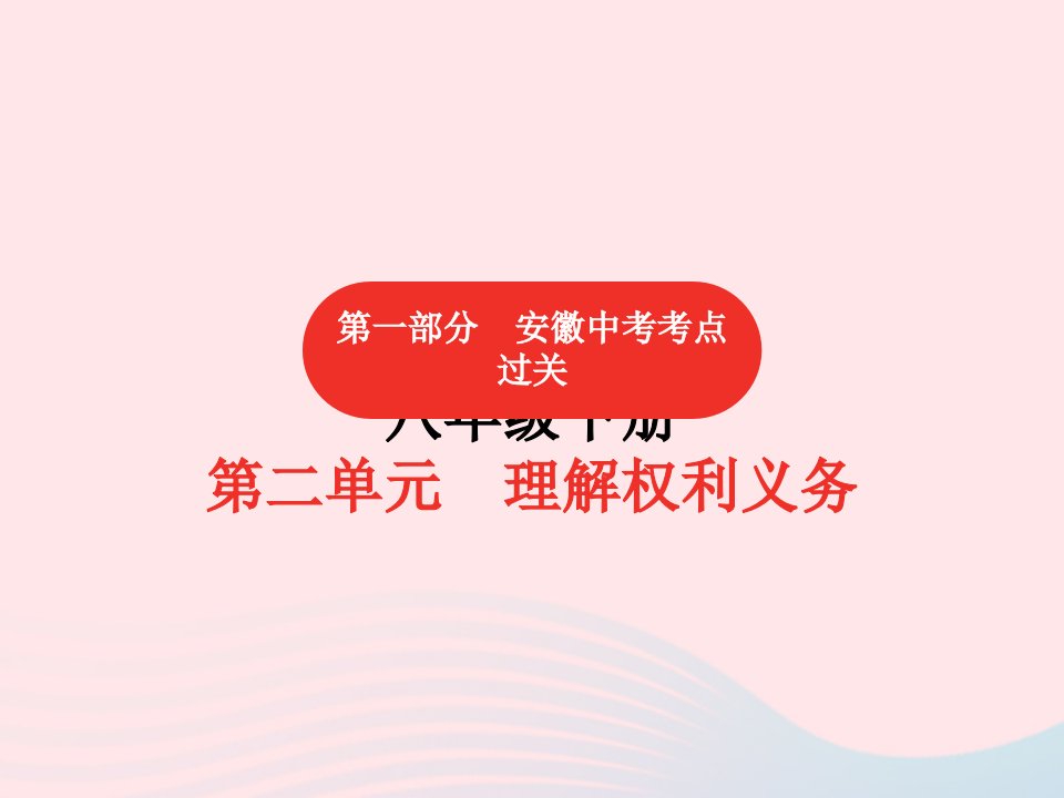 安徽省2023八年级道德与法治下册第二单元理解权利义务第3课公民权利考点课件新人教版