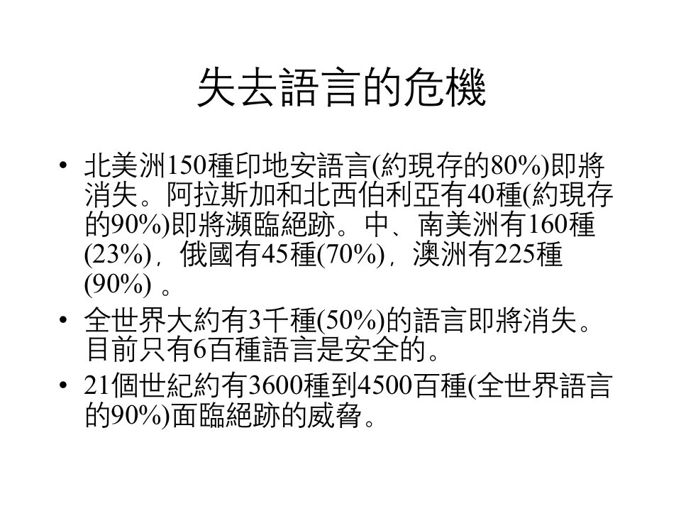 失去语言的危机